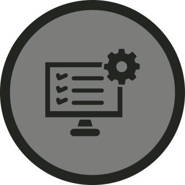 seo modern simgesinin vektör illüstrasyonu