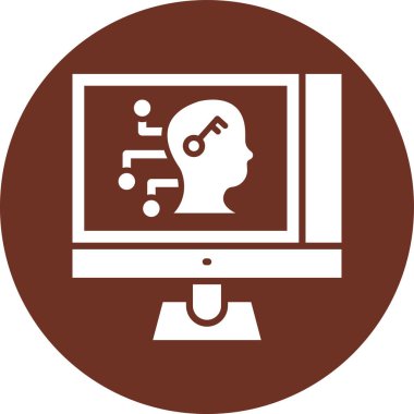 seo modern simgesinin vektör illüstrasyonu