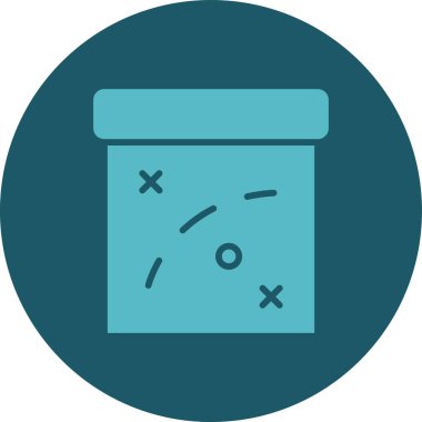 hap ikonu vektör illüstrasyonu