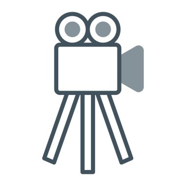 kamera ve film simgesi