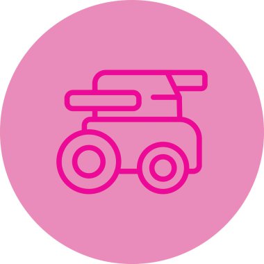 - Araba. Web simgesi basit illüstrasyon