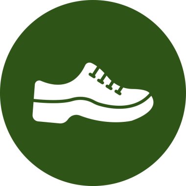 vector illustration of modern shoes icon