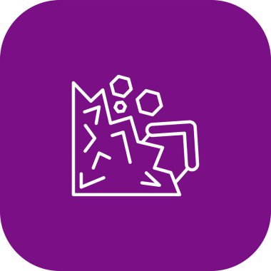 Modern simgenin vektör illüstrasyonu