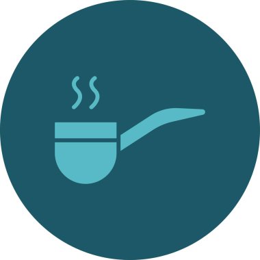 Çay fincanı. Basit resimleme