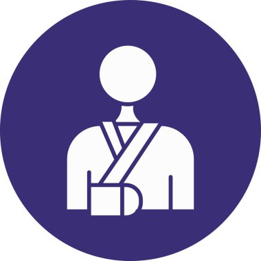 Yol işareti simgesinin vektör illüstrasyonu