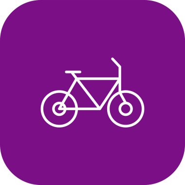 bisiklet ikonu vektör illüstrasyonu