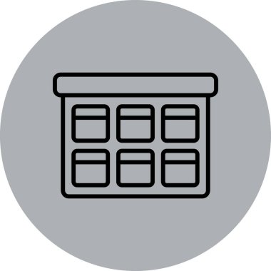 Modern b 'nin vektör illüstrasyonu eksik simgesi