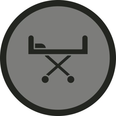 Otel simgesi vektör illüstrasyonu