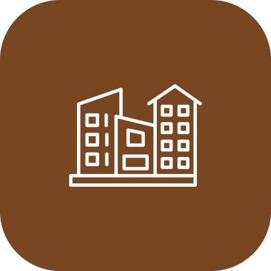 ev simgesi, vektör illüstrasyonu