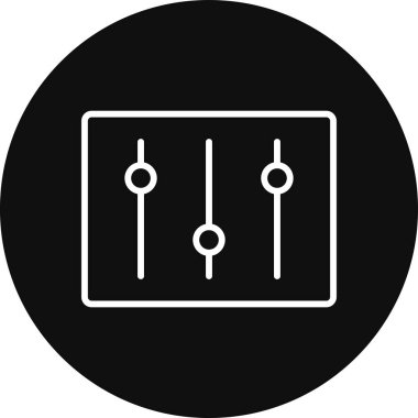 Moda tarzında izole edilmiş futbol hedef simgesi