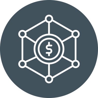 İş simgesinin vektör illüstrasyonu