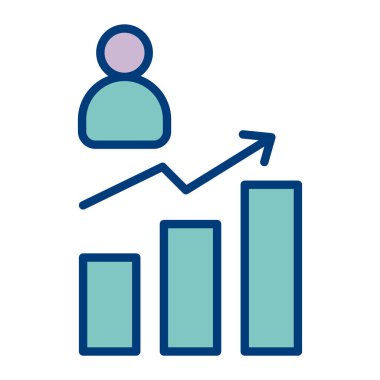 iş simgesi vektör illüstrasyonu