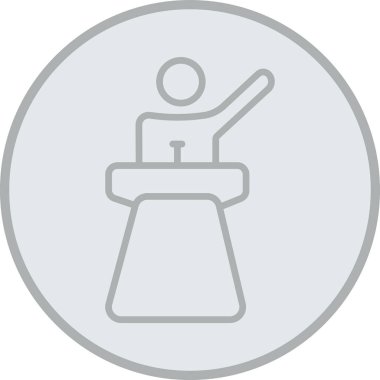 Çekiçli bir adamın vektör çizimi