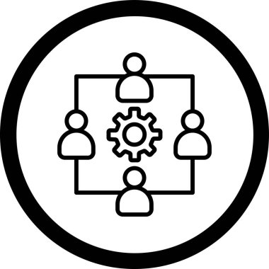 iş simgesi, vektör resimleme