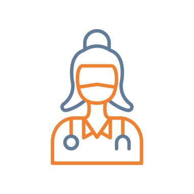 Doktor Simge vektör illüstrasyonu