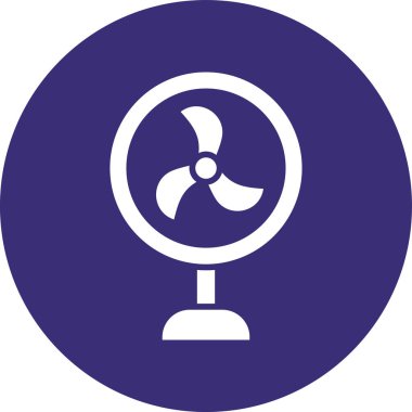 Rüzgar simgesinin vektör illüstrasyonu