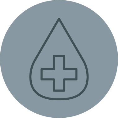 vektör kan damla simgesi