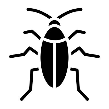 böcek simge vektör çizim