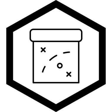 Gıda simgesinin vektör illüstrasyonu