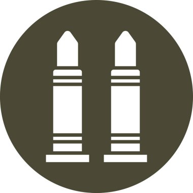 kurşun simgesi, basit vektör çizimi