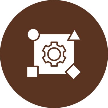 seo modern simgesinin vektör illüstrasyonu