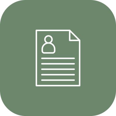 dosya simgesi soyut olarak izole edildi