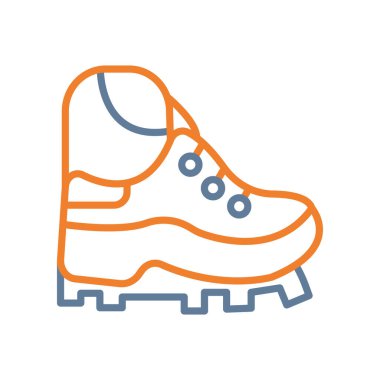 ayakkabı ikonu vektör illüstrasyonu