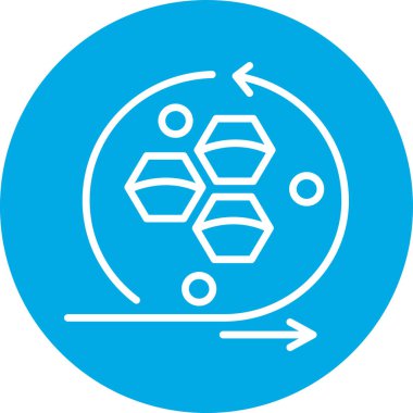 seo modern simgesinin vektör illüstrasyonu