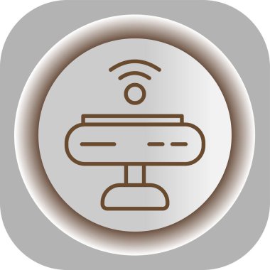 Eşsiz Wiifi Vektör Kabartma Simgesi