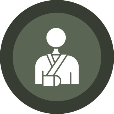 Modern simgenin vektör illüstrasyonu