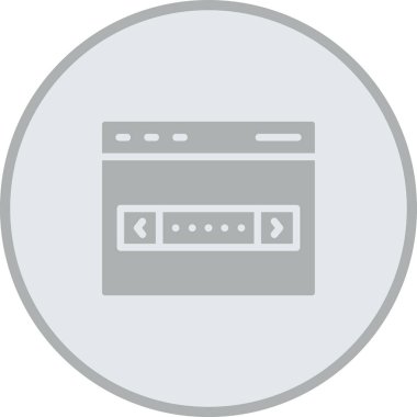 Fırın simge vektör çizim