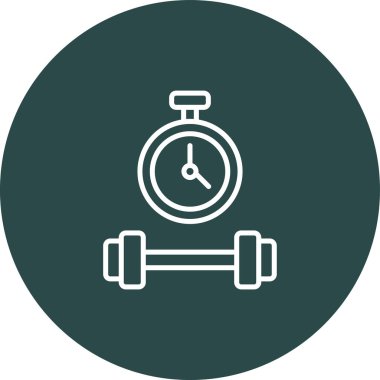 Kronometre simgesi çizimi