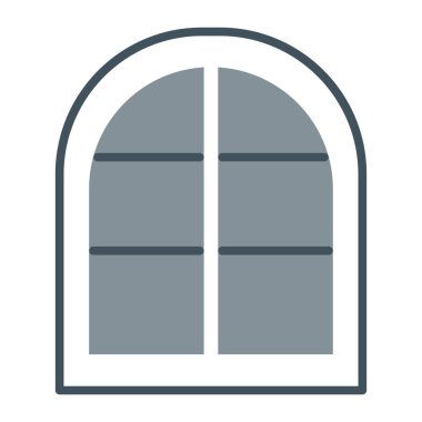 pencere simgesi vektör illüstrasyonu