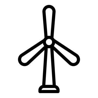 fan simgesi vektör illüstrasyonu