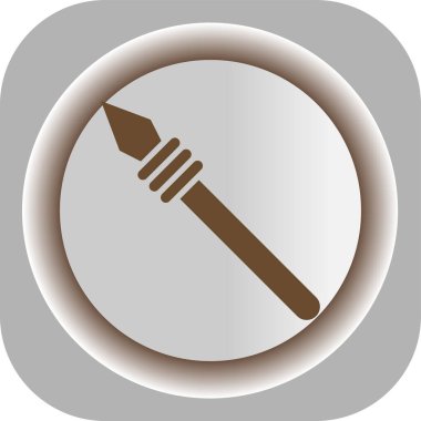 Benzersiz çekiç vektör simgesi