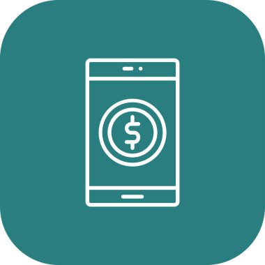 Beyaz grup üzerinde dolar vektör simgesi