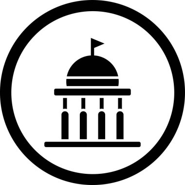 ABD ülke bayrak vektör illüstrasyonu