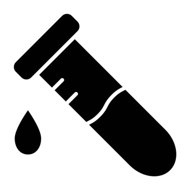 Kan bağışı ikonu vektör illüstrasyonu