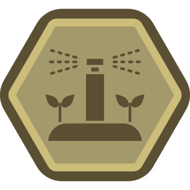 Bitki. Web simgesi basit illüstrasyon