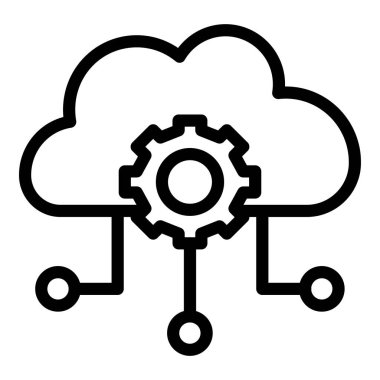 Bulut hesaplama. Web simgesi