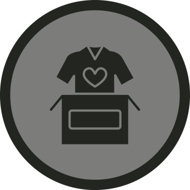 Modern b 'nin vektör illüstrasyonu çanta simgesinden yoksun