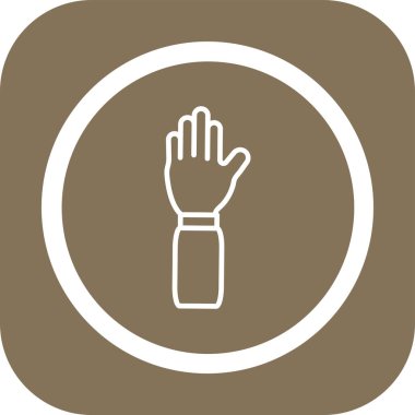 Modern simgenin vektör illüstrasyonu