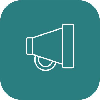 Kişisel ve ticari kullanım için hoparlör vektör simgesi simgesi vektör çizimi..