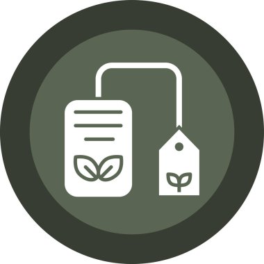 Bitki. Web simgesi vektör illüstrasyonu