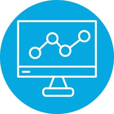 seo modern simgesinin vektör illüstrasyonu