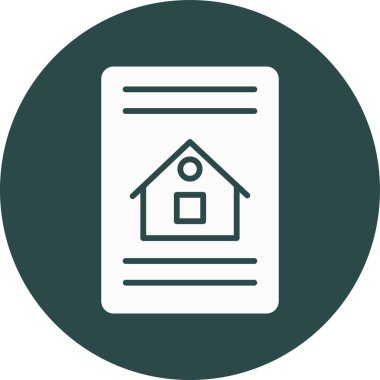 Ev modern simgesinin vektör illüstrasyonu