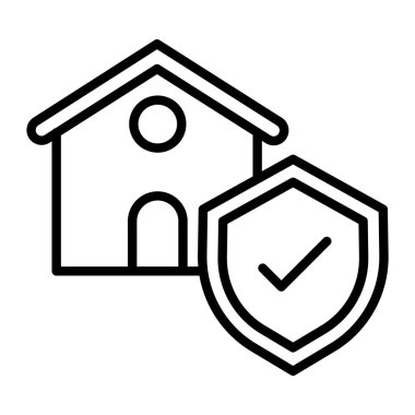 Beyaz arkaplanda izole edilmiş ev simgesi vektörü, ev saydam işareti, emlak işareti ve tasarım biçimi ögeleri