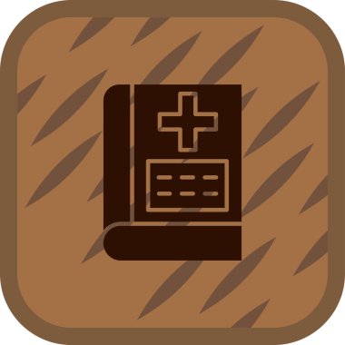 Haçlı kitap. Web simgesi