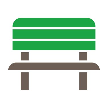 Yedek vektör simgesi. biçim düz kare düğmedir, yeşil ve beyaz renkler, yuvarlak açılardır.