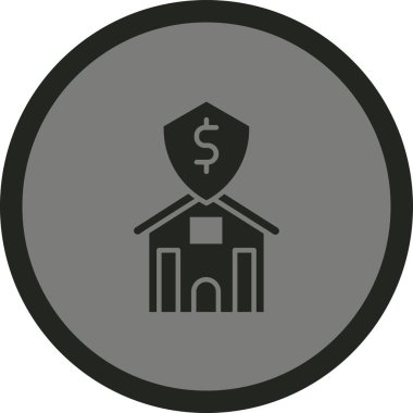 ev simgesi vektör illüstrasyonu